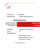 Evasión Tributaria del Impuesto General a las de los Microempresarios de la Feria Mega Muebles en Av. Riva Agüero cuadra 21 San Miguel – Lima