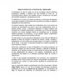 Ensayo acerca de la postura del lberalismo.