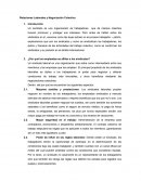 Relaciones Laborales y Negociación Colectiva