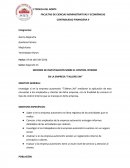 Formato de informe de control interno.