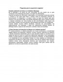 Preguntas para la exposición magistral Cuando realmente se forma un verdadero liderazgo