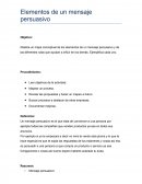 Elementos de mensaje persuasivo