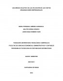 UNA MIRADA HOLISTICA DE LAS APLICACIÓN DE LOS COSTOS ORGANIZACIONES EMPRESARIALES