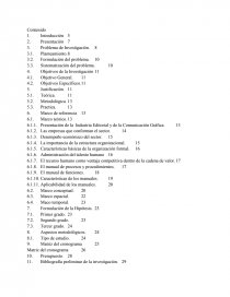 Diseño del manual de procesos, procedimientos y funciones para la empresa Imagen. Página 1