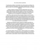 Es lo mismo producir que frabricar