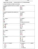 PRUEBA DE MATEMATICA COEF 2. DE 2 NIVEL FILA A