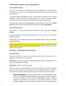 CONSIDERACIONES JURÍDICO - PENALES FUNDAMENTALES