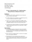 Verizon Communications, Inc.: Implementing a Human Resources Balanced Scorecard