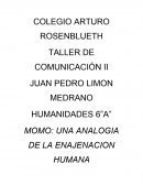 UN MOMO: UNA ANALOGIA DE LA ENAJENACION HUMANA