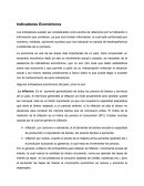 Indicadores economicos- Algunos indicadores económicos del país.: