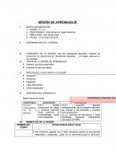 PROPÓSITO DE LA SESIÓN: Que los estudiantes aprendan medidas de prevención en situaciones de fenómenos naturales y lo hagan extensivo a sus familias.