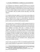 El acceso , permanencia y egreso de los estudiantes