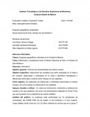 Espacios geográficos culturales de la Ciudad de México.