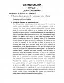 ¿Qué es la economia? Preguntas de repaso