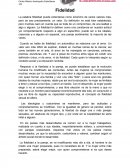 FIDELIDAD.