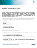 Aplicación del Modelado de negocio