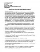 Tercer Parcial: Derecho del Trabajo y la Seguridad Social.