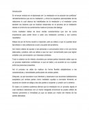 La mediación en la solución de conflictos