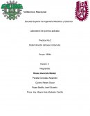 Practica No.2 Determinación del peso molecular.