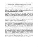 COMPORTAMIENTO DE LOS EMPLEADOS EN E TRABAJO