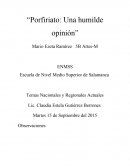 Temas Nacionales y Regionales Actuales