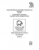 Probabilidad y estadistica. Horas dedicadas a estudio fuera de la escuela