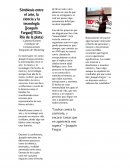 Simbiosis entre arte, ciencia y tecnología.