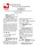 Informe análisis gravimetrico