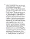 Cual es la diferencia entre peligro y risgo.