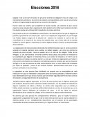 Elecciones 2016