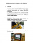 ENSAYO DE MATERIALES NO DESTRUCTIVOS POR ULTRASONIDO