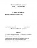 Enseñar el oficio de aprender.