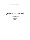 Familia vs escuela