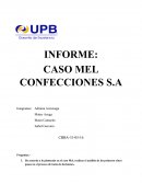CASO MEL CONFECCIONES S.A