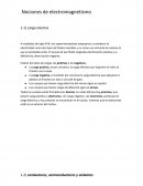Nociones de electromagnetismo