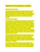 Aspectos de los poderes sociales.