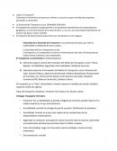 ¿Qué es transporte?