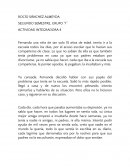 Actividad integradora - Acoso escolar