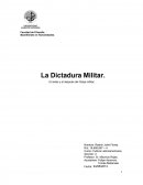 El antes y el después del Golpe militar.