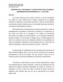 Control de lectura. Descenso de la fecundidad.