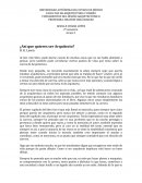 ENSAYO ASI QUE QUIERES SER ARQUITECTO