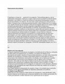 Planteamiento del problema.