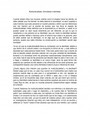 Ensayo: Multiculturalidad, Diversidad e Identidad.