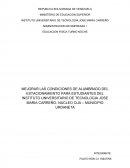 Proyecto de educacion fisica.