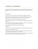 CONVERSION Y GRACIA