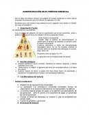 Administración en el período medieval