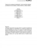 Comprobacion de ley de hooke