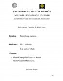 Informe de Pasantía de Empresas.