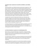 La Crítica de Cope “La jaula de oro” de Jerónimo José Martín y Juan Orellana (2013)