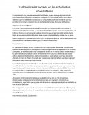 Las habilidades sociales en los estudiantes universitarios.